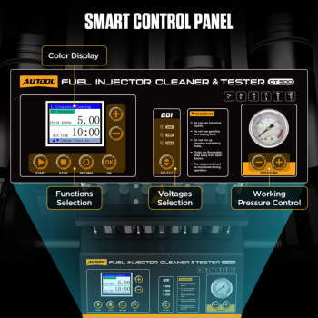 AUTOOL CT500 - Industrijski GDI/EFI/FSI uređaj za pranje i tester injektora