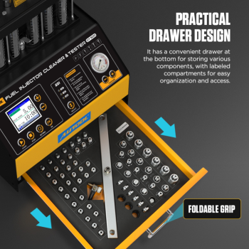 AUTOOL CT500 - Industrijski GDI/EFI/FSI uređaj za pranje i tester injektora