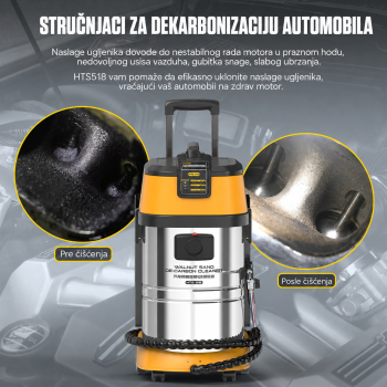 AUTOOL HTS518 Peskarica za čišćenje ventila granulatom orahove ljuske
