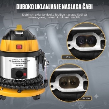 AUTOOL HTS558 Peskarenje ventila sa prahom od oraha