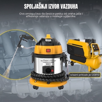 AUTOOL HTS558 Peskarenje ventila sa prahom od oraha