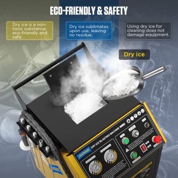 Mašina za peskarenje suvim ledom AUTOOL HTS709