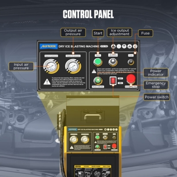 Mašina za peskarenje suvim ledom AUTOOL HTS709