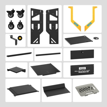 AUTOOL T23 Tier transportna kolica sa točkovima i ručkom
