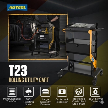 AUTOOL T23 Tier transportna kolica sa točkovima i ručkom