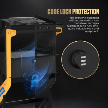 AUTOOL T23 Tier transportna kolica sa točkovima i ručkom