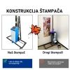 UV štampač za zidove 250 cm