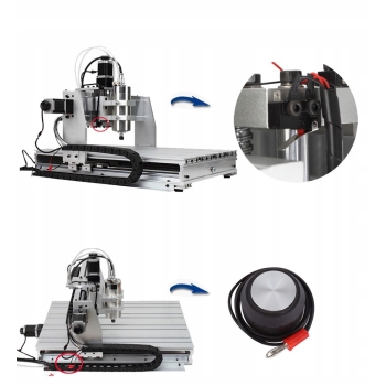 CNC Glodalica 6040 Z-DQ 4D + sistem vodenog hlađenja