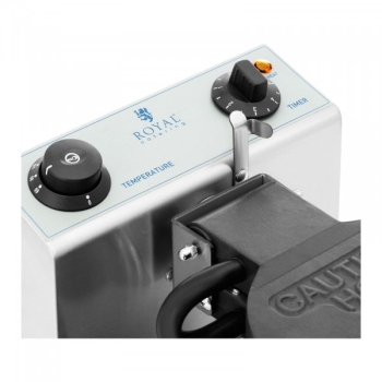 Gofrownica bąbelkowa - okrągła - 1 duży gofr - 1200W