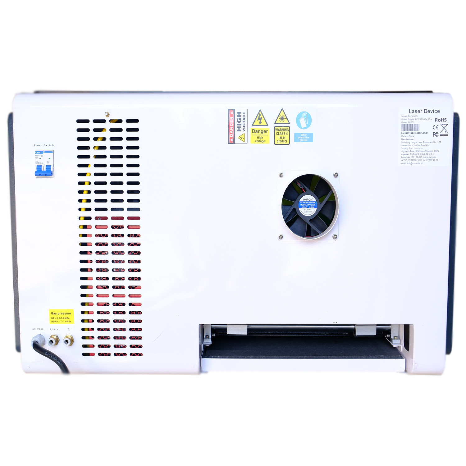 Hlađenje vazduhom izvora JPT 800W