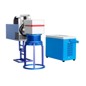 Prenosni laserski graver za obeležavanje površina, otporan na UV zračenje, 5 W, 100 x 100 mm