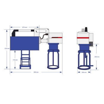 Prenosni laserski graver za obeležavanje površina, otporan na UV zračenje, 5 W, 100 x 100 mm