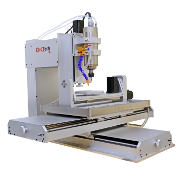 CNC glodalica CNCTech 6040 5D, 2,2 kW – 5 osa, USB + pribor